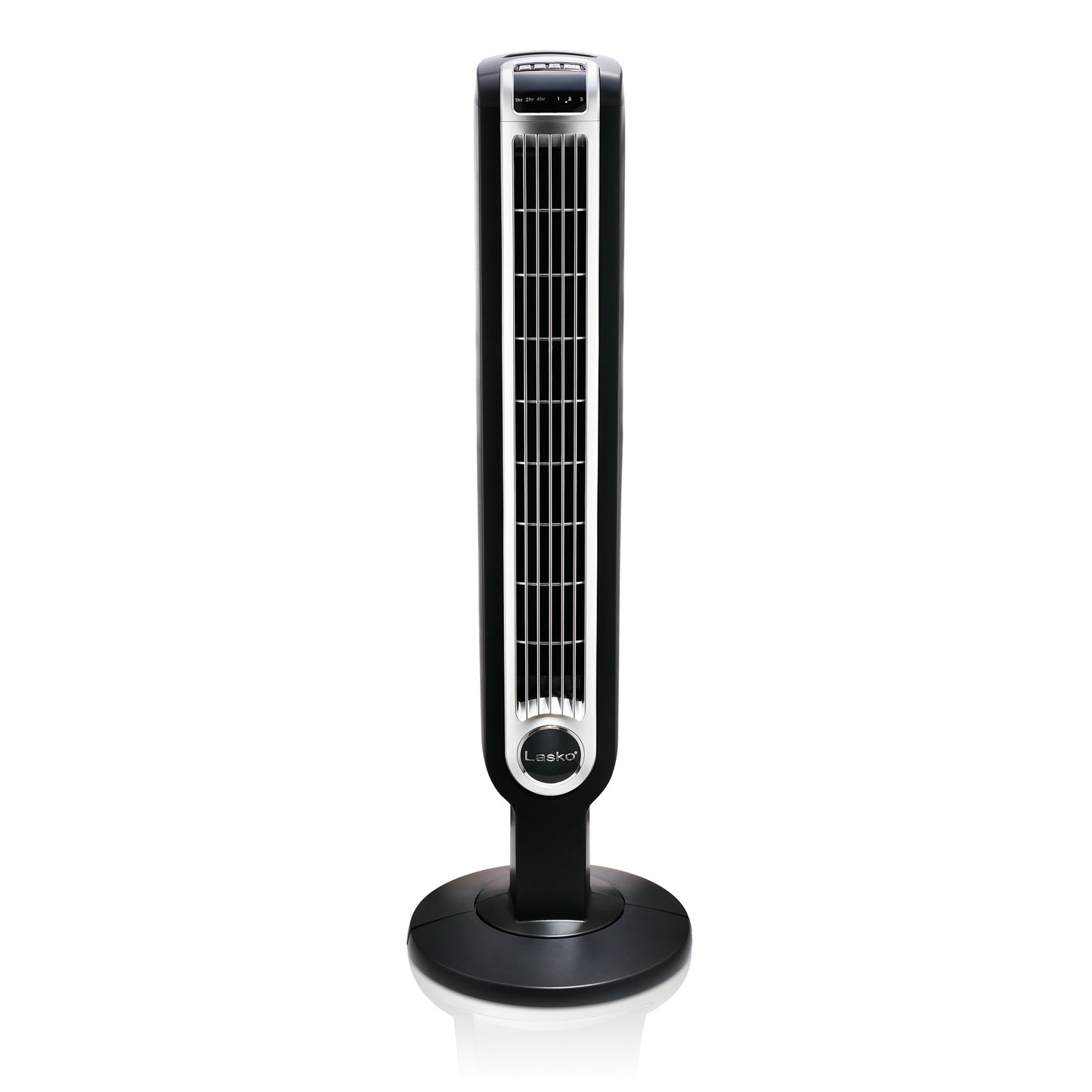 Lasko 36" 3-Speed Oscillating Tower Fan with Remote Control and Timer, 2511, Black