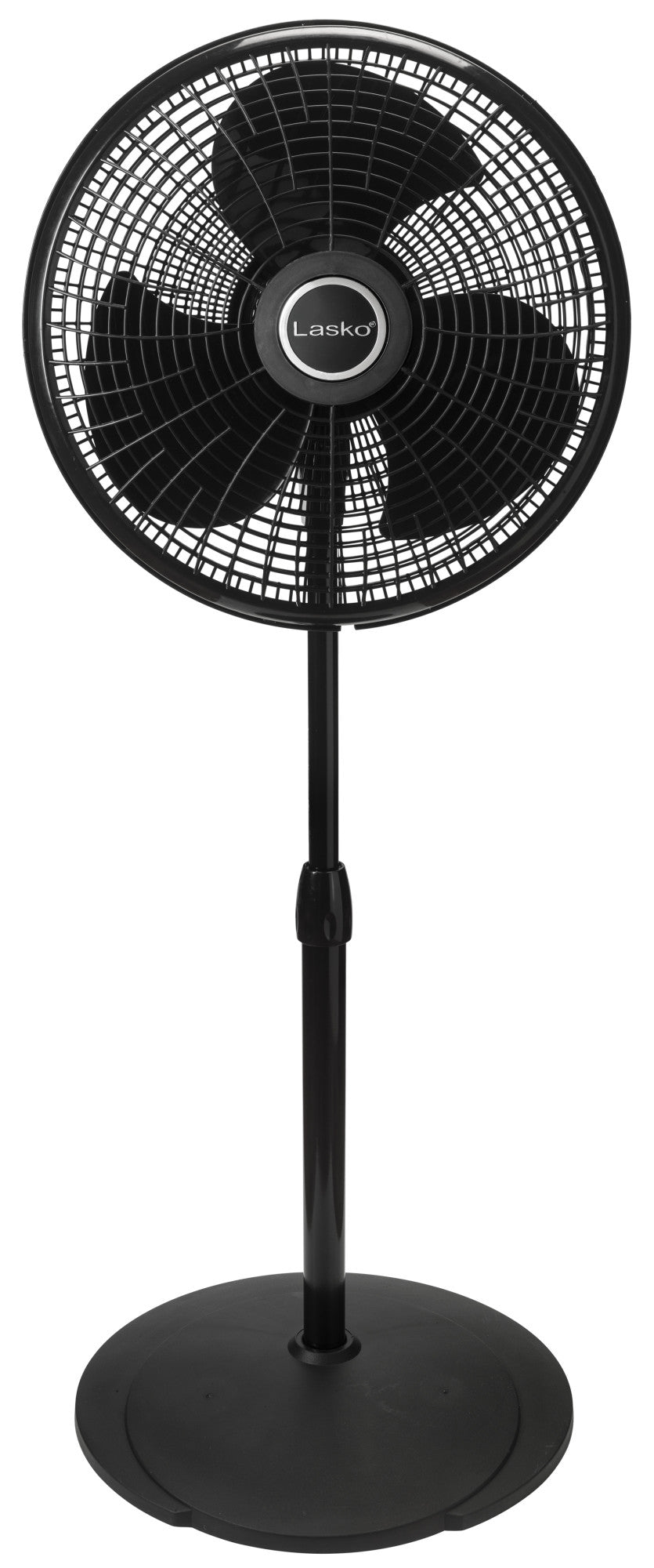 Lasko 16" Performance Oscillating Pedestal Fan with 3 Speeds, 2527, Black