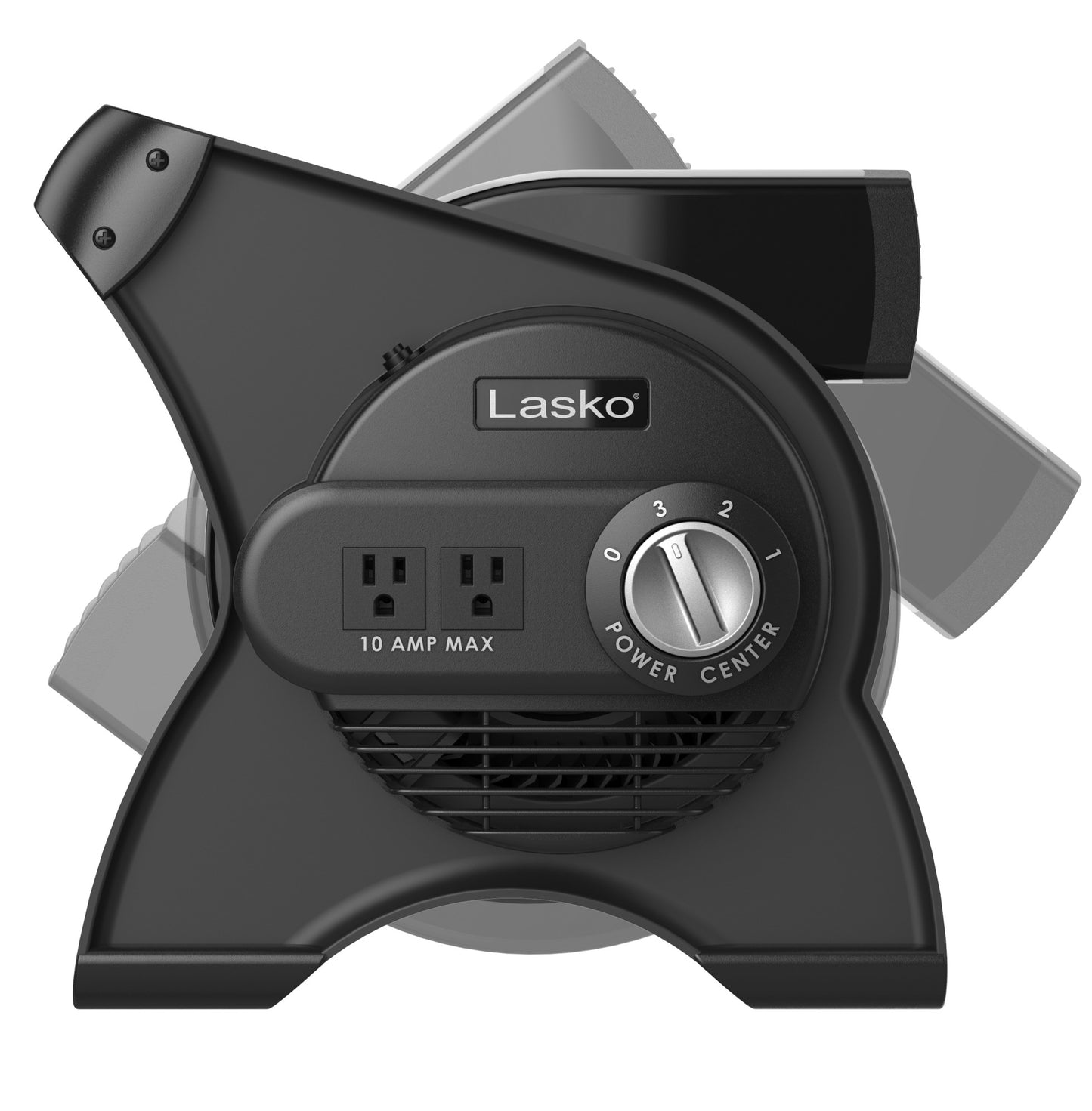 Lasko 12" Pivoting Pro High Velocity Utility Blower Fan with 3 Speeds, U12104, Gray