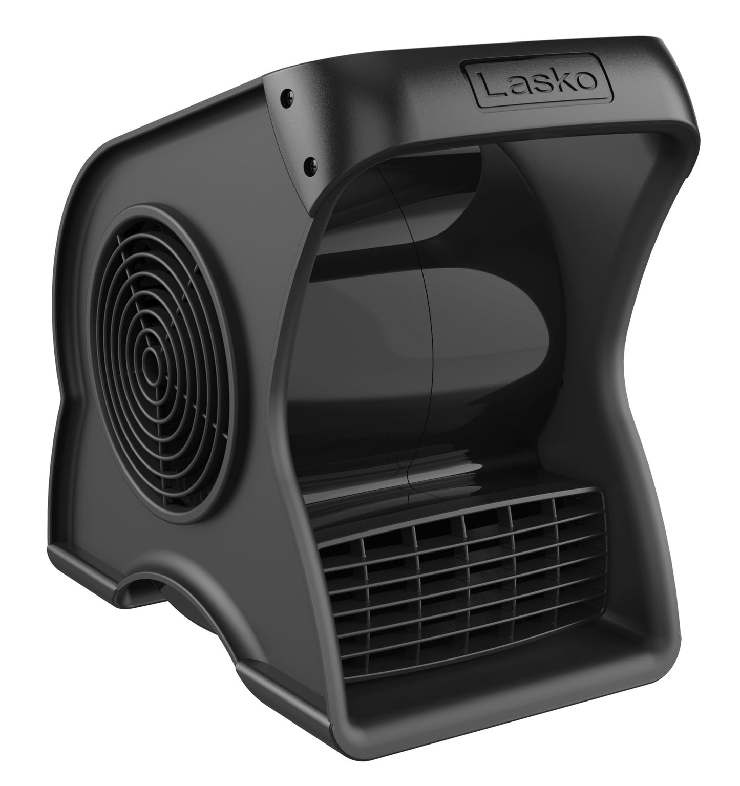 Lasko 12" Pivoting Pro High Velocity Utility Blower Fan with 3 Speeds, U12104, Gray