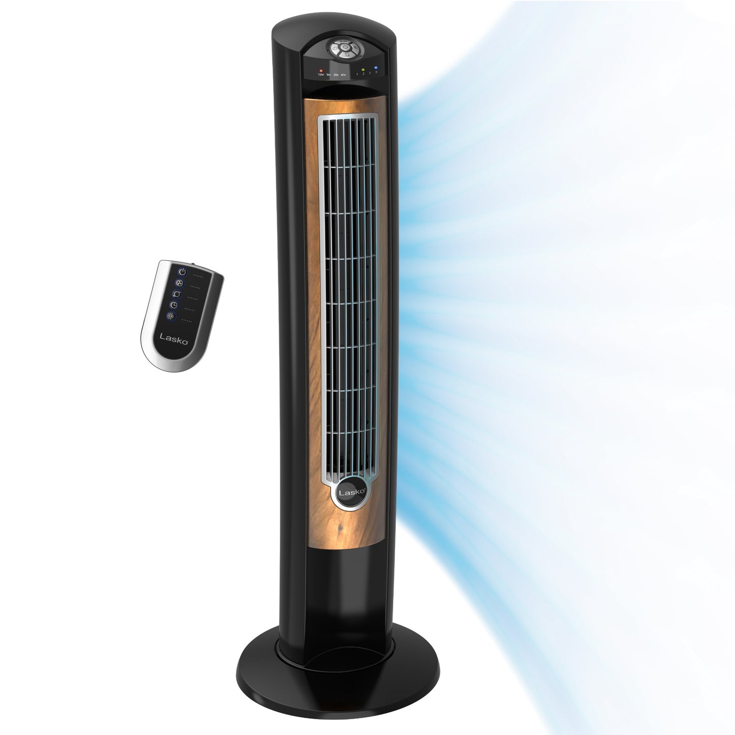 Lasko T42050 42" Wind Curve® Tower Fan with Sleep Mode and Remote Control