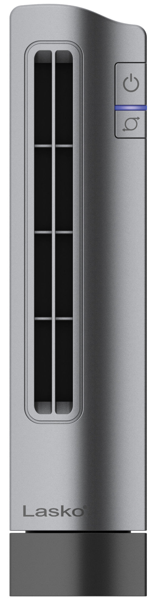 Lasko Air Stik®2 Ultra Slim Oscillating Table Fan, T14401, Gray