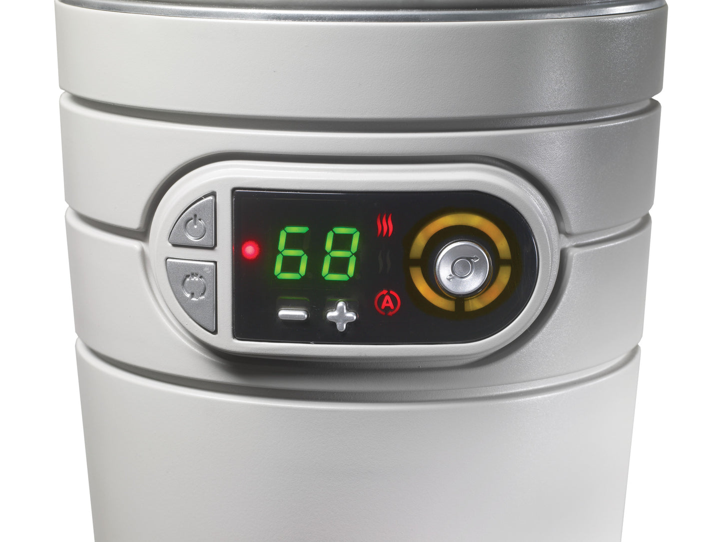 Lasko Full-Circle Warmth Ceramic Heater with Remote Control, 6462, Gray