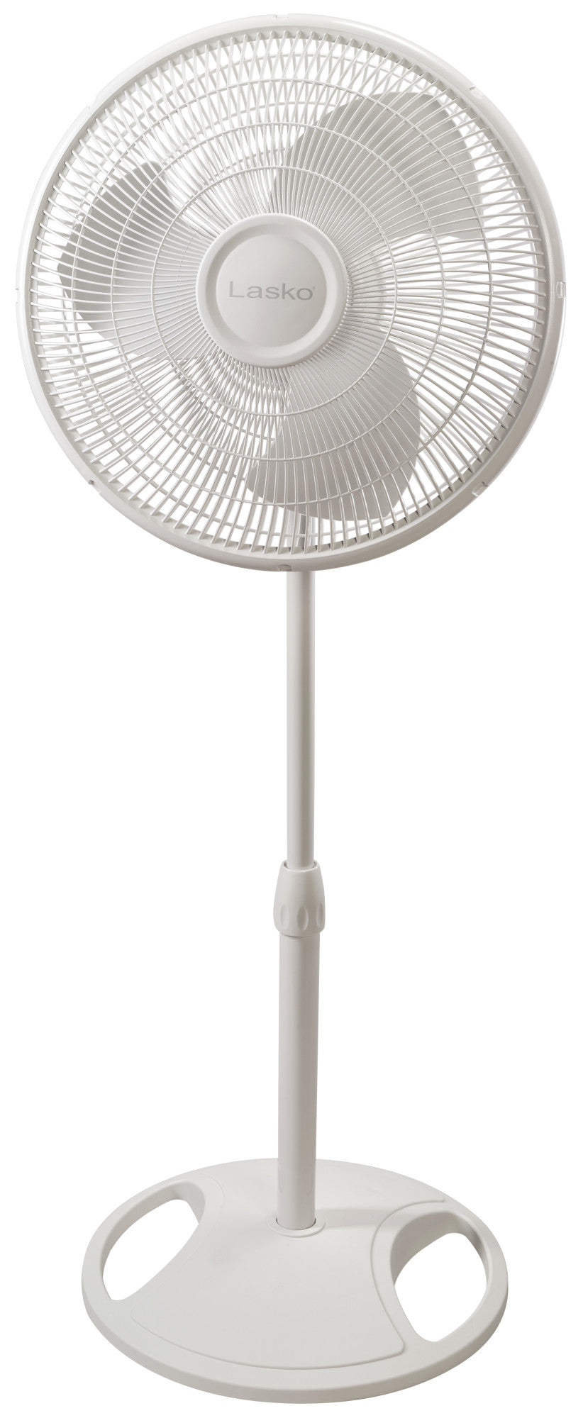 Lasko 16" Oscillating 3-Speed Pedestal Fan, 2520, White
