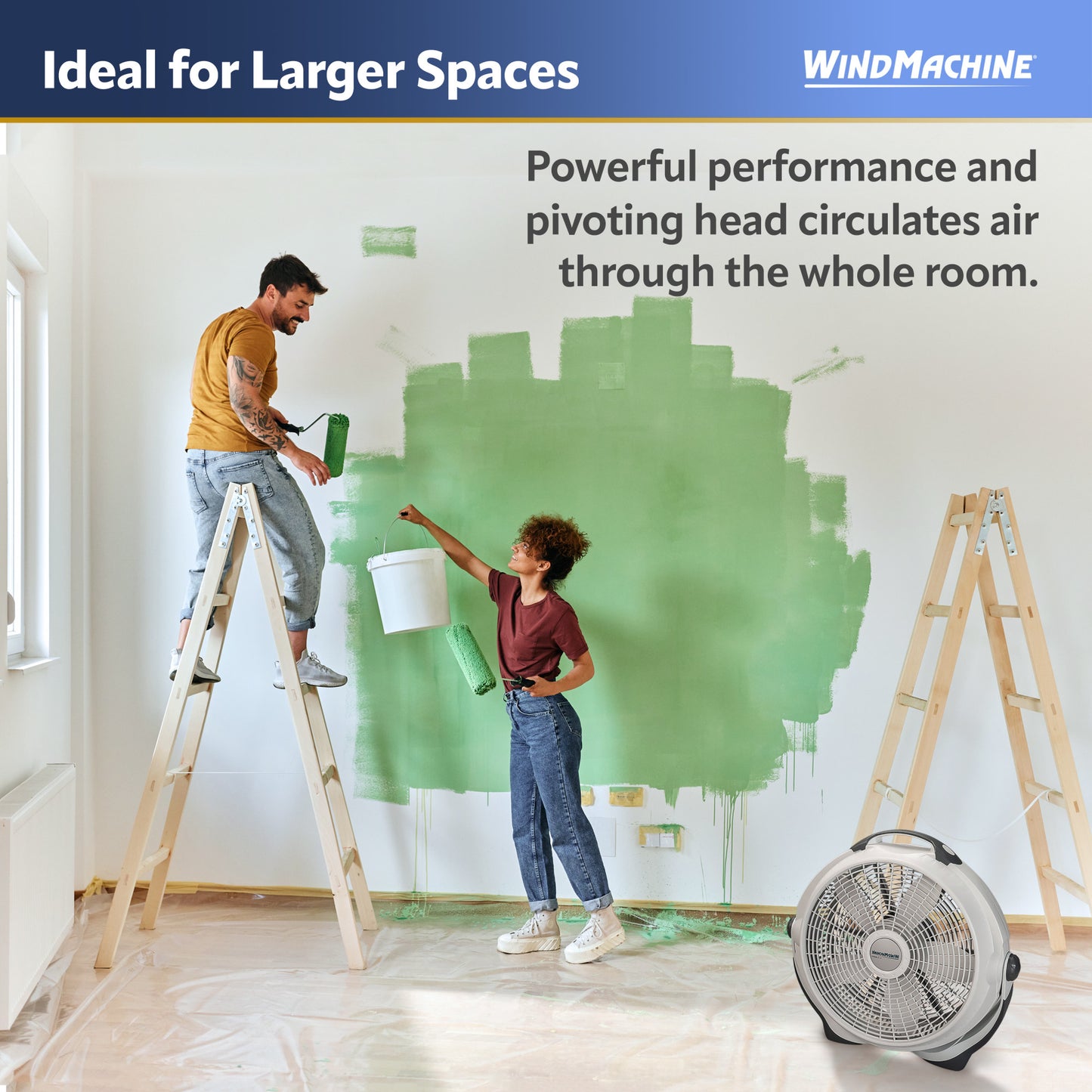 Lasko A20301 20" Air Circulator Wind Machine