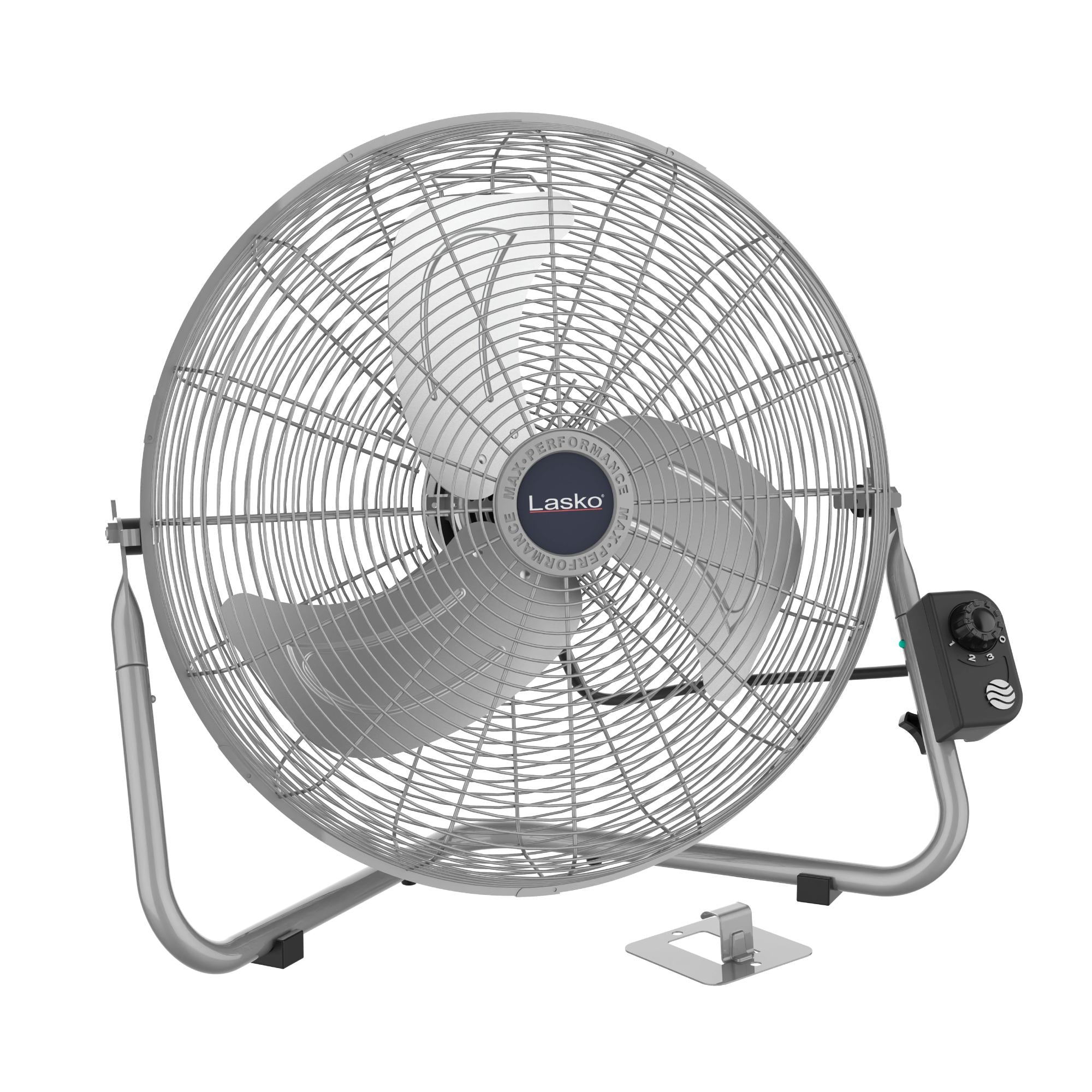 Kool-Flo 2024 20 inch High Velocity Drum Fan with Wall Mount, Grey