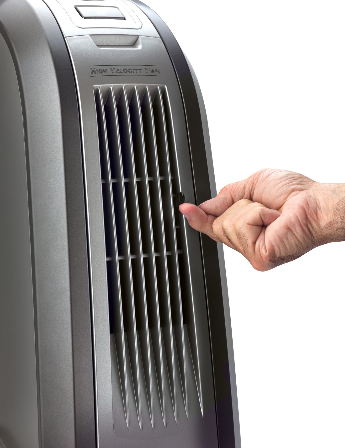 Lasko 30" Space-Saving Oscillating High Velocity Blower Tower Fan with 3-Powerhouse Speeds, 4924, Gray