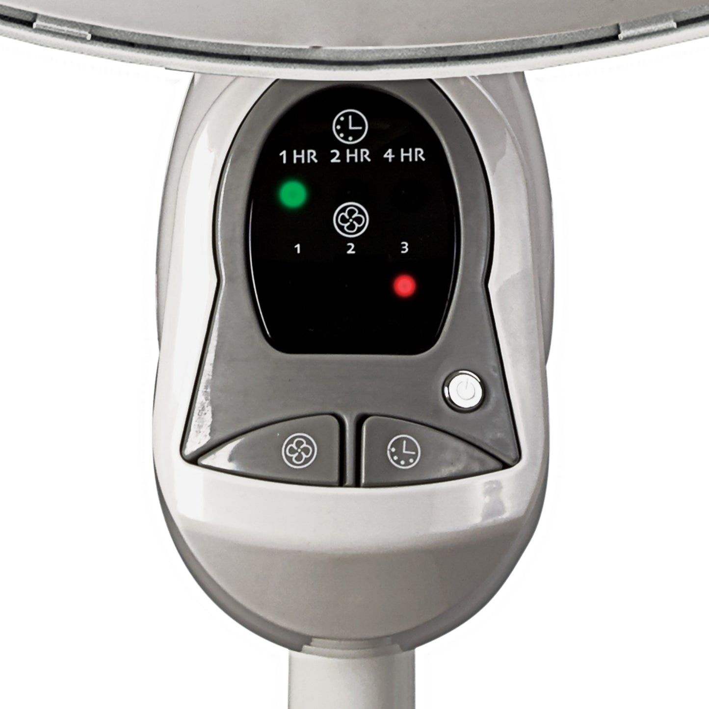 Lasko 18" Cyclone 3- Speed Pedestal Fan with Remote, 1885, White