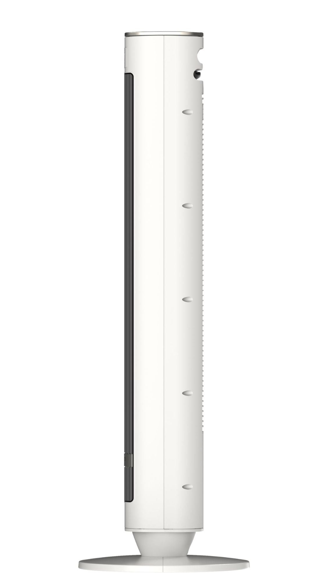 Lasko WhisperForce™ DC 40" Tower Fan (12-speed, remote, timer, air filtration, white/black)