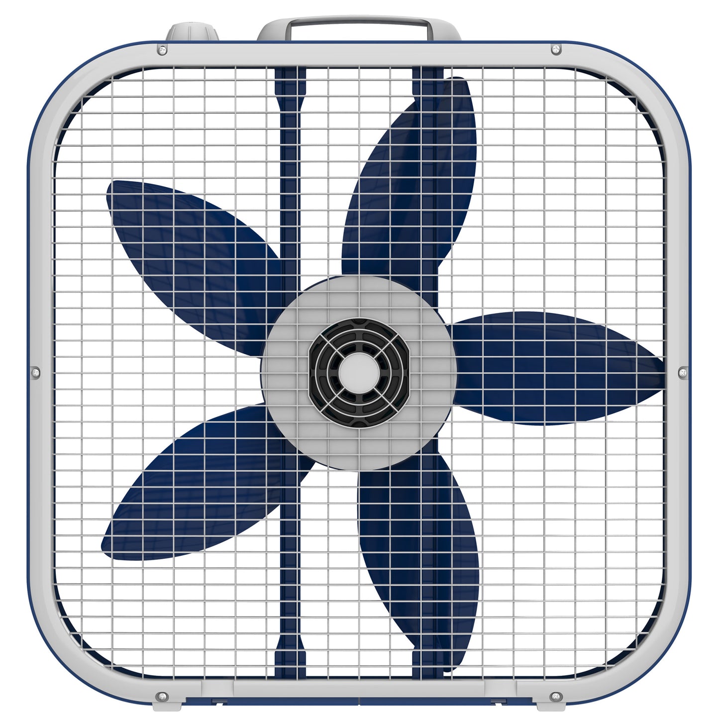 Lasko Limited Edition 20” Box Fan with 3 Speeds, B20610, Red, White & Blue