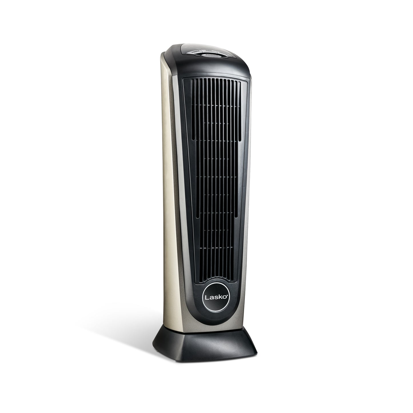 Lasko Electric Oscillating Ceramic Tower Space Heater with Remote Control, 751320, Black
