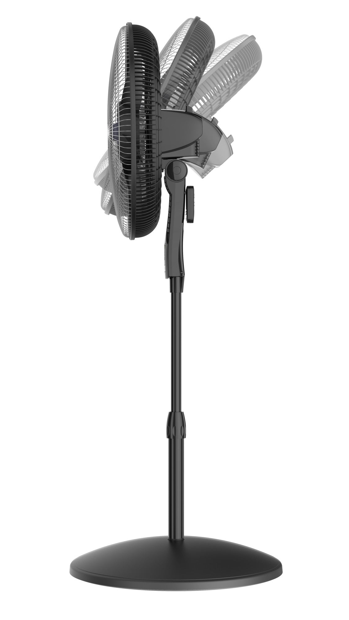Lasko 18" 4-Speed Pedestal Fan with, Remote Control, S18440, Black
