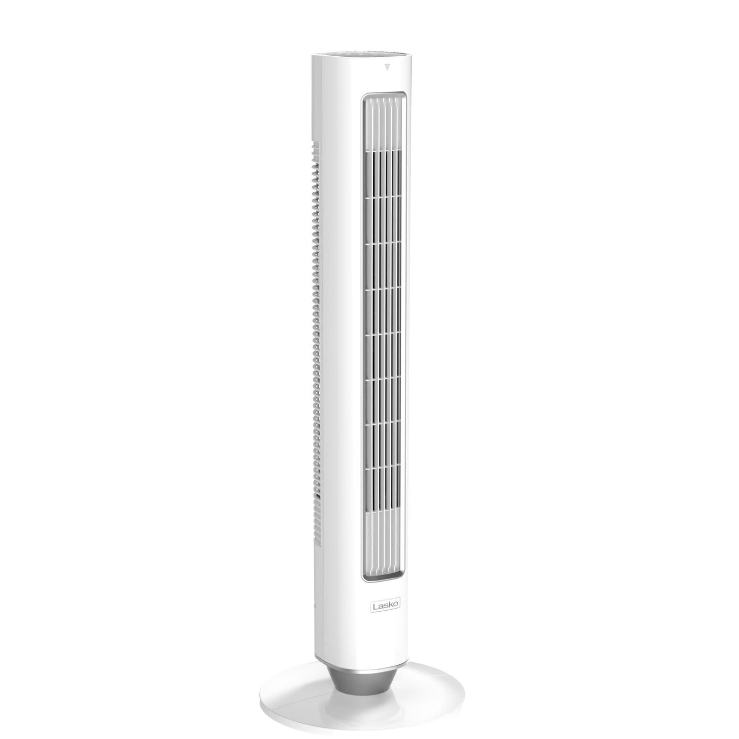 Lasko WhisperForce™ DC 40" Tower Fan (12-speed, remote, timer, air filtration, white)