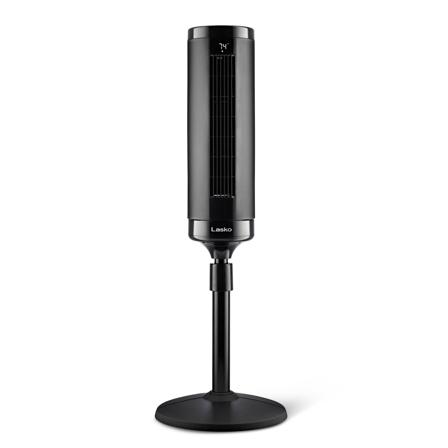 Lasko Summit Elevation EST100 54" Oscillating Pedestal Tower Fan with Remote Control: Black