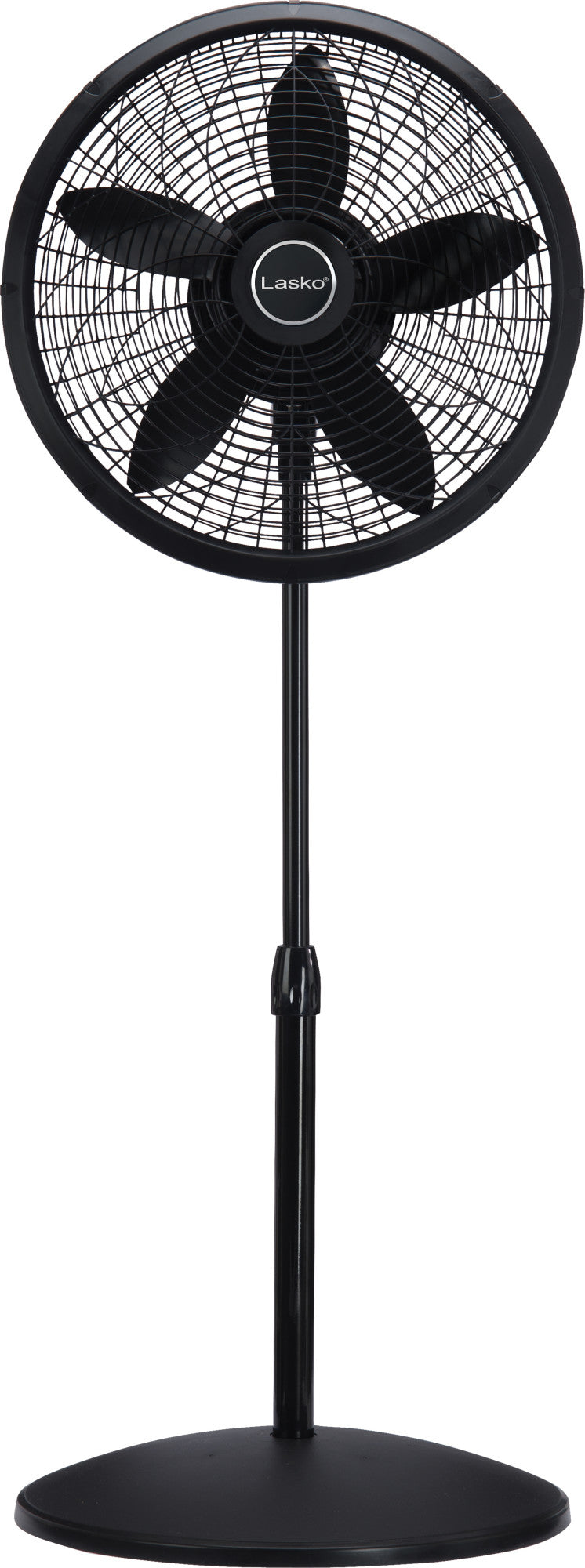 Lasko 18" Oscillating Pedestal Fan with 3 Quiet Speeds, 1827, Black