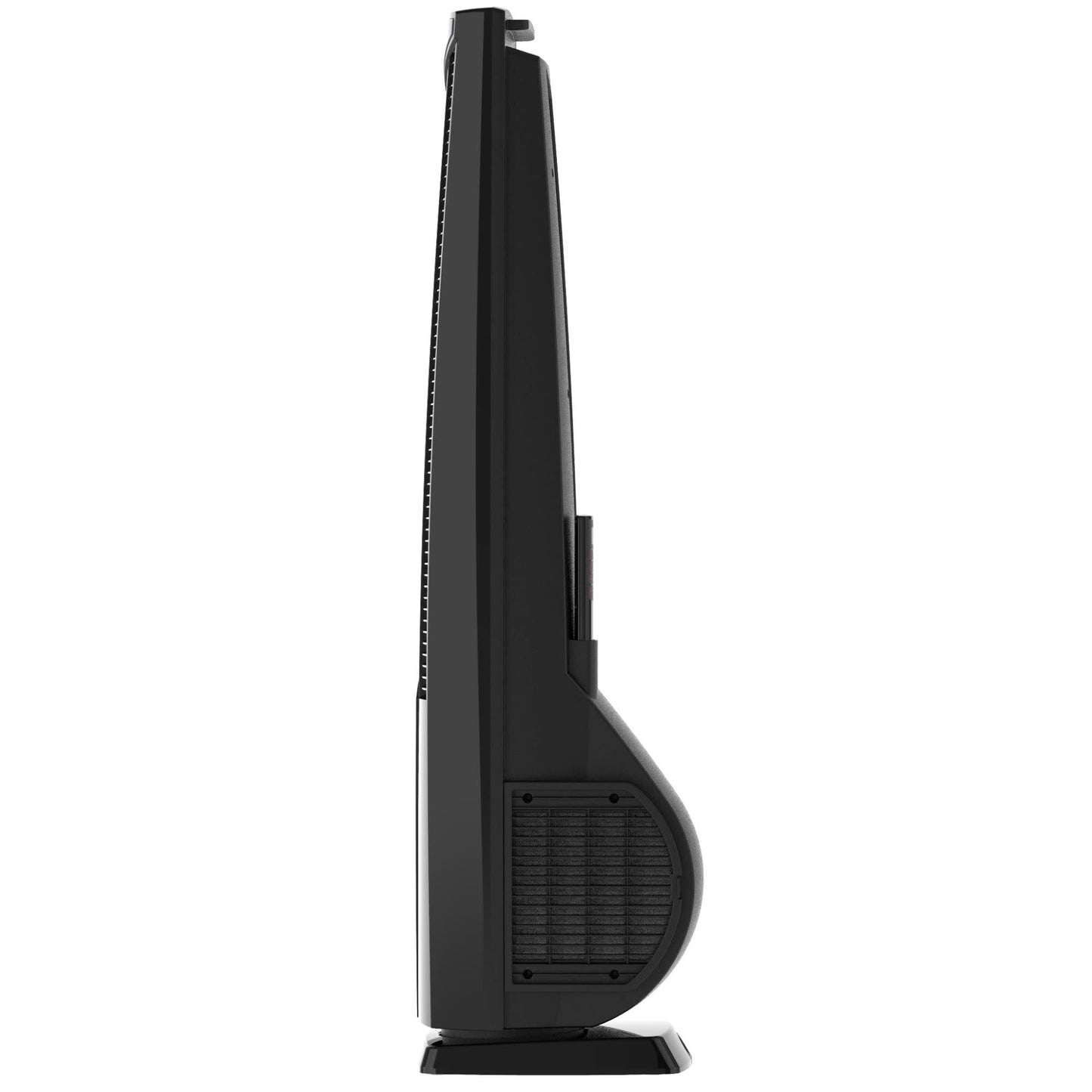 Lasko DUO Comfort 38" DC Tower Fan and Ceramic Space Heater: Oscillating, 3 Heat Settings, 4 Fan Speeds, Remote, Timer, Tip-Over Switch, Black