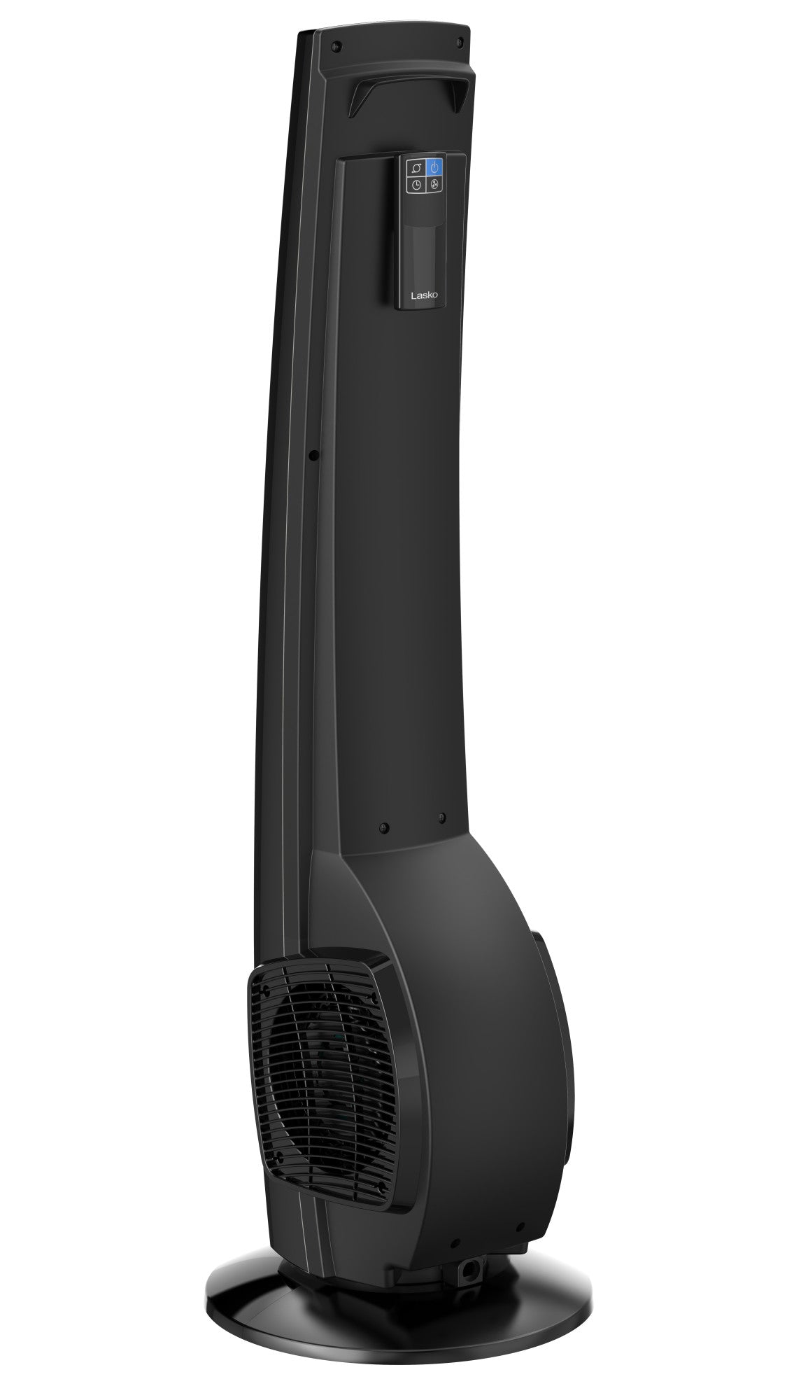 Lasko 38" Hybrid Tower Fan with Remote Control, T38415, Black/Silver