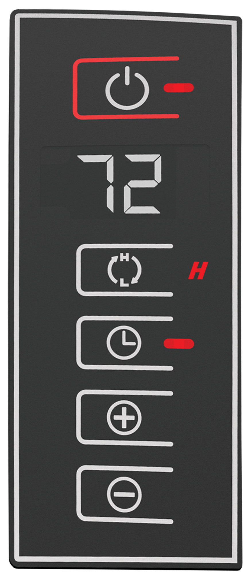 Lasko 23 in. 1500W Cyclonic Ceramic Console Heater with Remote, CC24910, Black