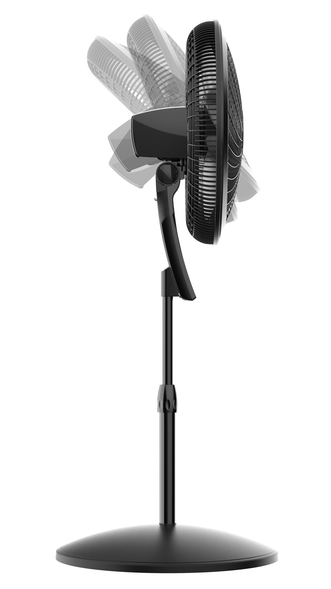 Lasko 18" Elite Collection 4-Speed Pedestal Fan with Remote, S18612, Black