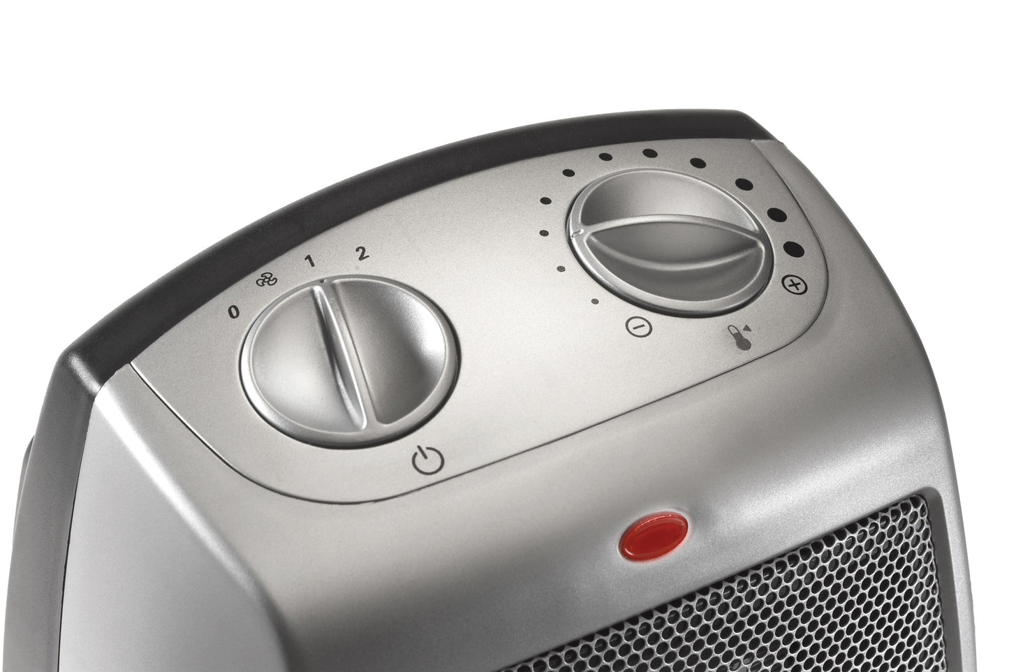 Lasko 1500W Electric Ceramic Space Heater with Adjustable Thermostat, 754200, Silver