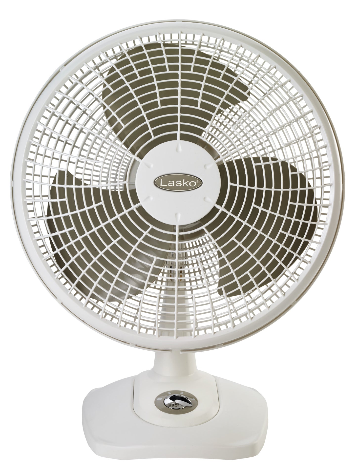 Lasko 16" 3-Speed Oscillating Performance Table Fan with Tilt-back, 2506, White
