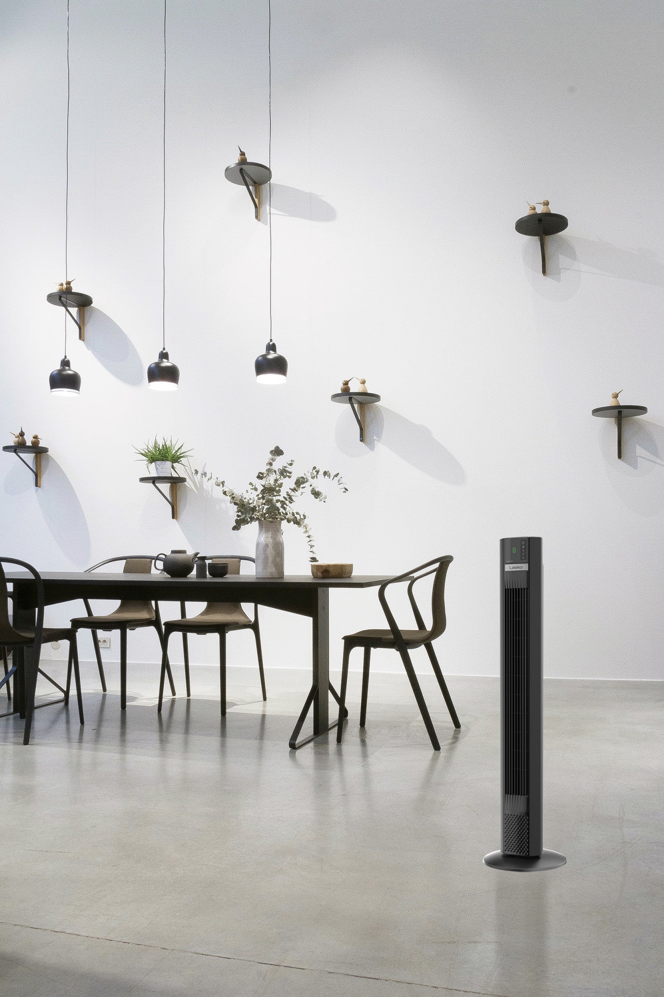 Lasko T48339 48" Tower Fan with Nighttime Setting and Remote