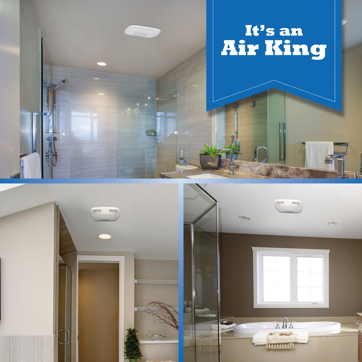 Air King ENERGY STAR® Certified 50 CFM Snap-In Exhaust Fan