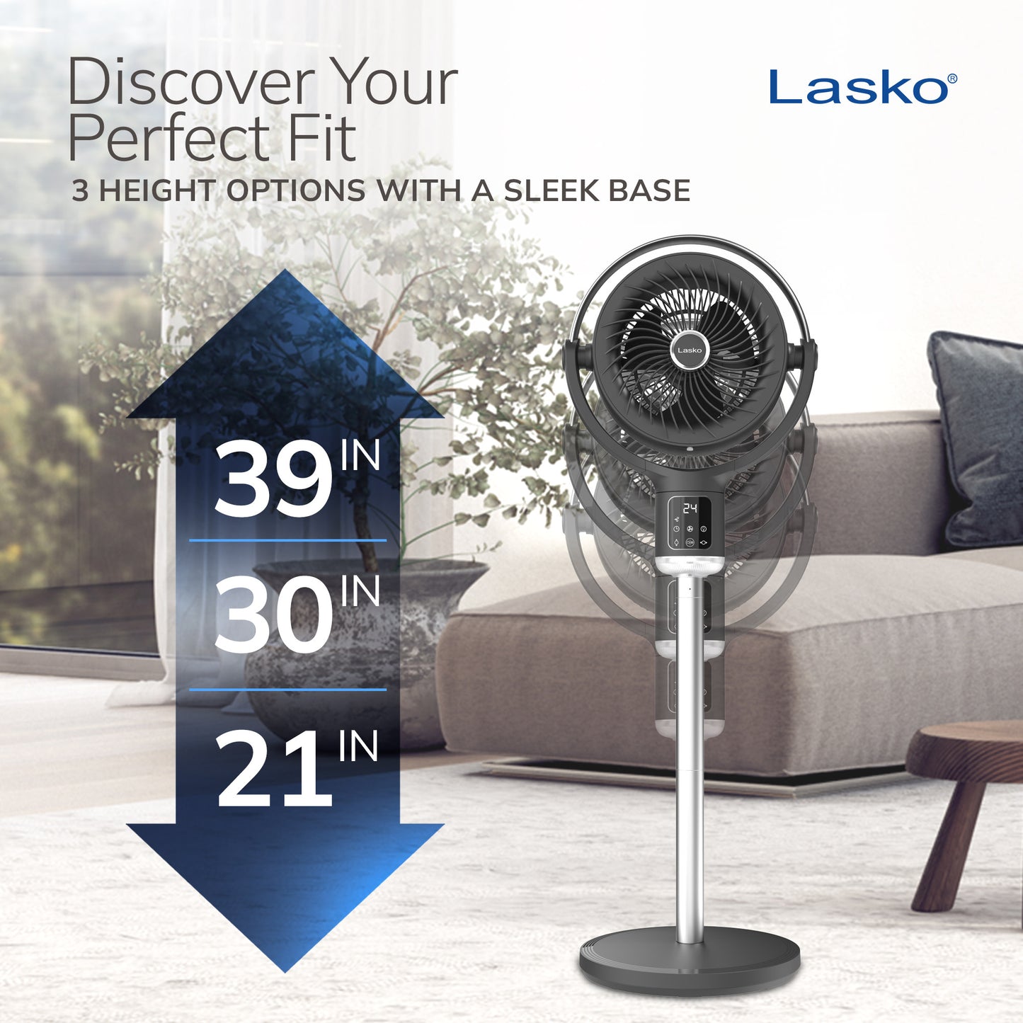 Lasko Whirlwind Orbital Pedestal Fan