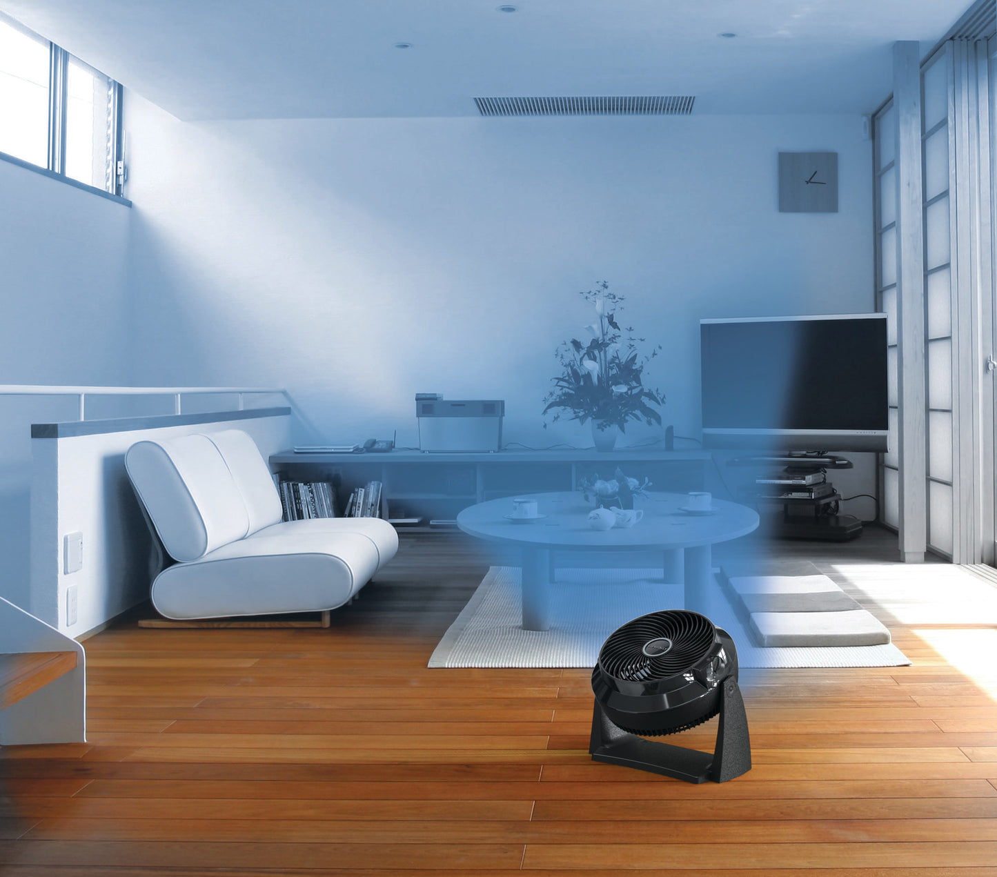 Lasko 10" Air Flexor 3- Speed High Velocity Floor Fan , 3635, Black