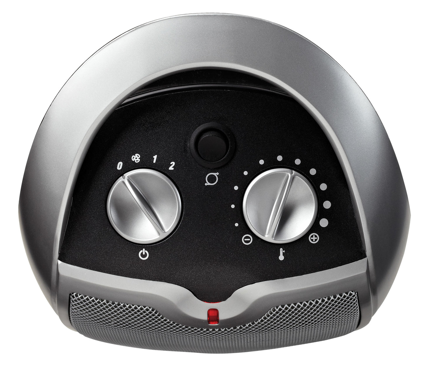 Lasko 1500W Electric Oscillating Ceramic Tabletop Space Heater with Adjustable Thermostat, 5409, Gray