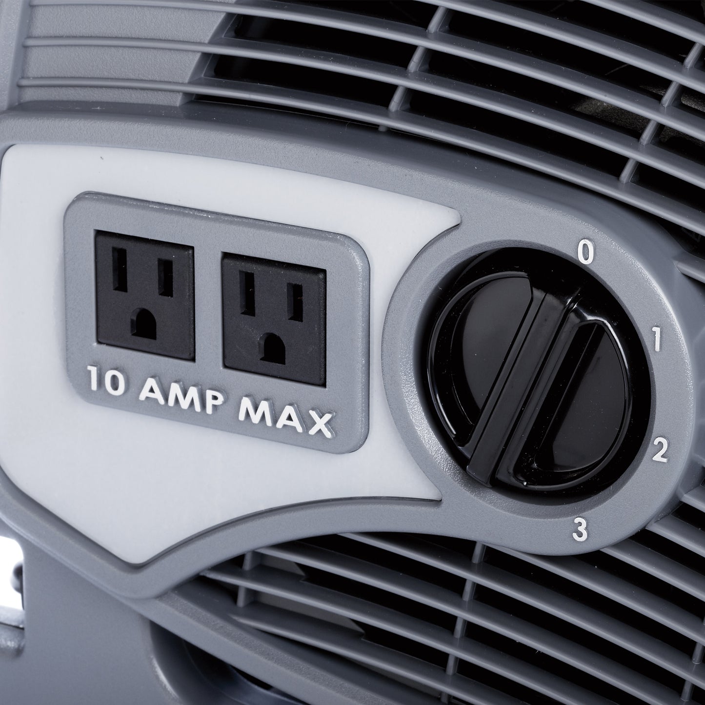 Lasko Max Performance Pivoting Utility Fan, 4962, Gray