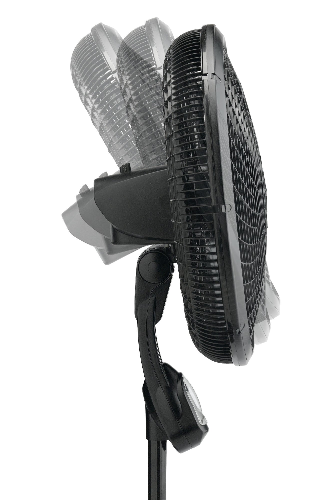 Lasko 18" Adjustable Pedestal Fan with Remote Control, S18625, Black