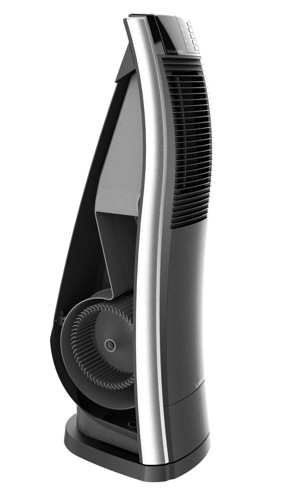 Lasko Oscillating High Velocity Tower Fan with Remote, C32150, Black
