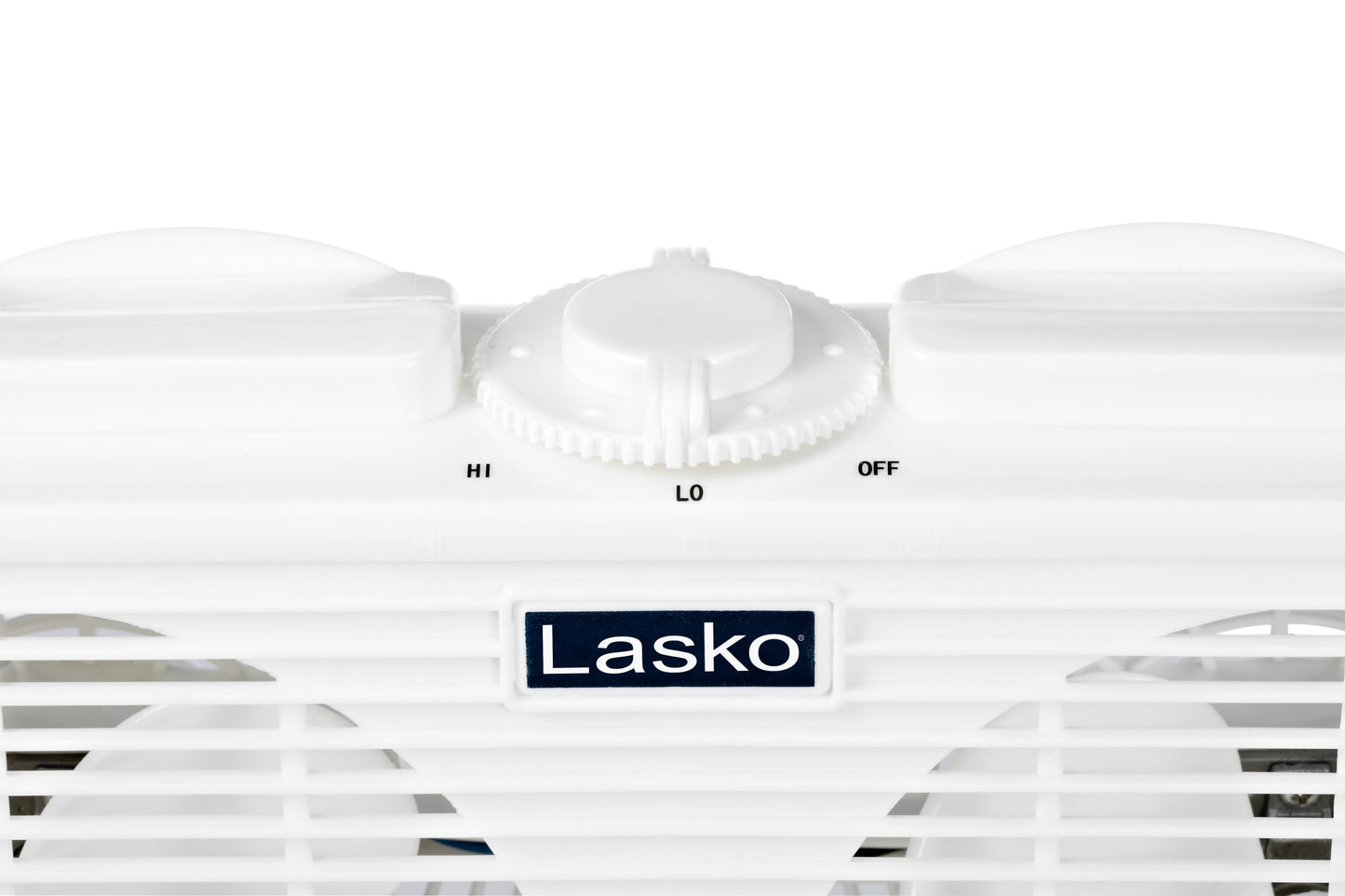 Lasko 2-Speed Twin Window Fan with Expander Panels, 2137, White