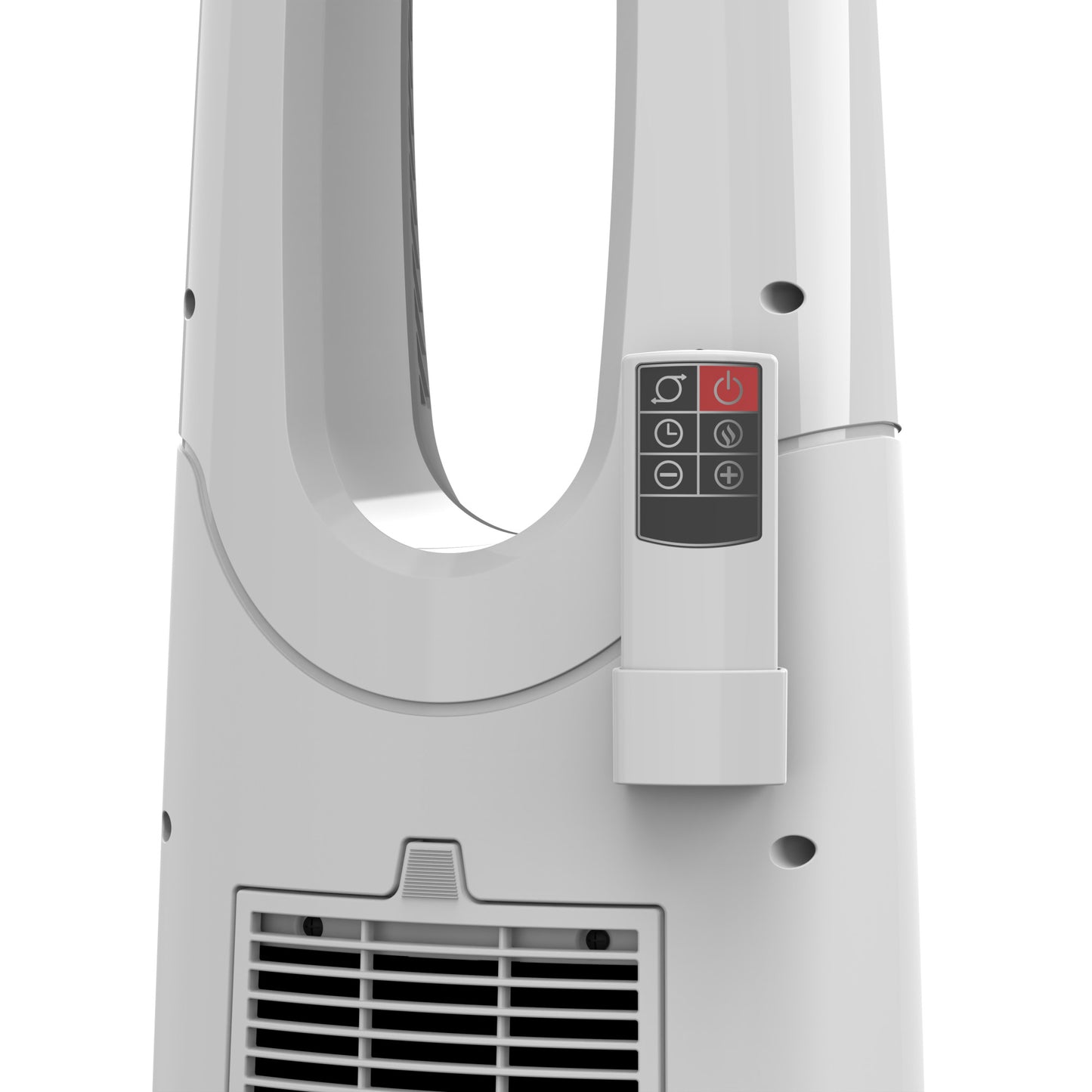 Lasko 1500W Bladeless Tower Heater with Remote Control, CW105, White
