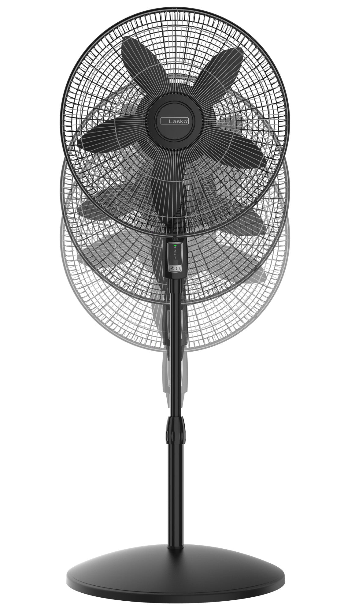 Lasko - Oscillating Pedestal Fan - 3 speed - 47 in. - Thumbnail 2