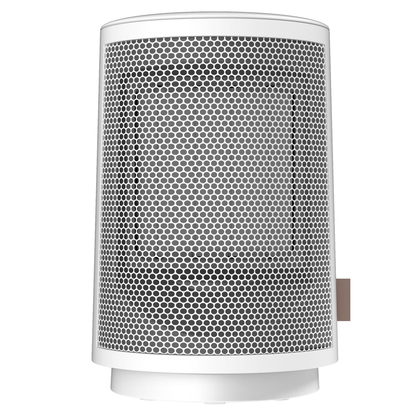Lasko CD09475 9" Oscillating Personal Desktop Ceramic Space Heater with Tip-Over Switch: White