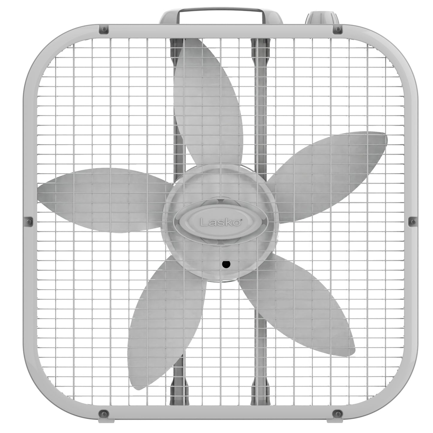 Lasko 20" 3-Speed Box Fan with Save Smart, 3733, White