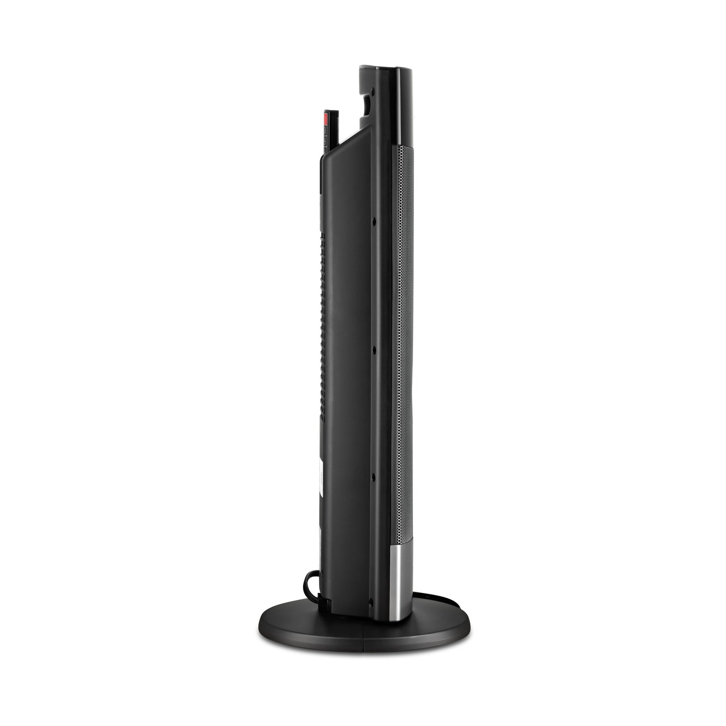 Lasko CT24950 Ellipse 24" Tower Space Heater with Remote Control, Black