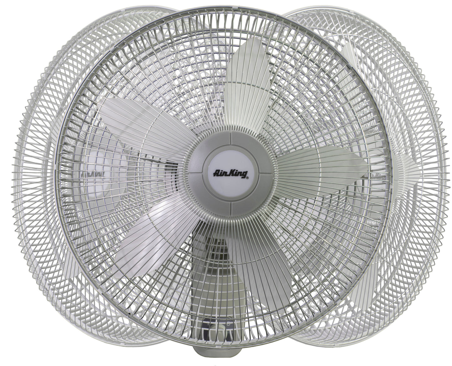 Air King 18" 1/20 HP Commercial Grade Wall Mount Fan (3-speed, manual, white)