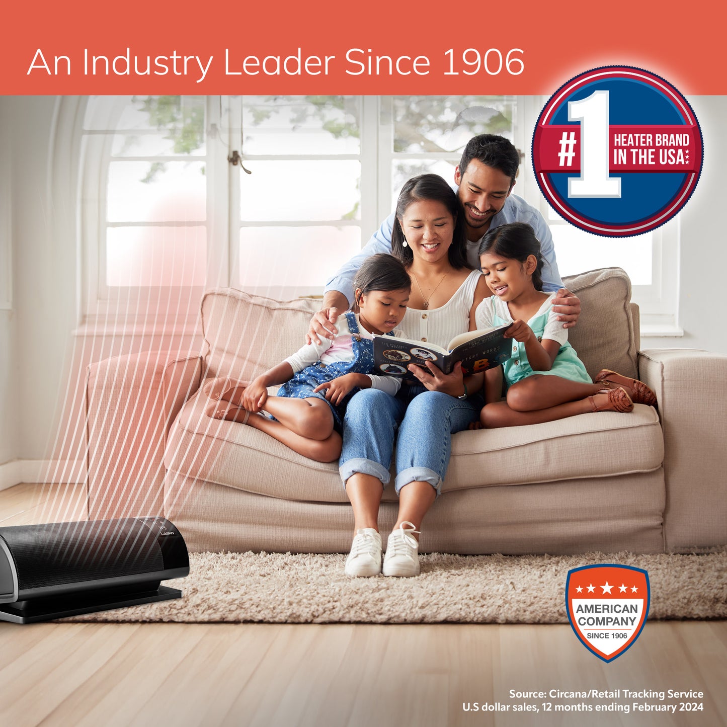 Lasko CL22100 1500W Low Profile Baseboard Space Heater with Remote Control: Black