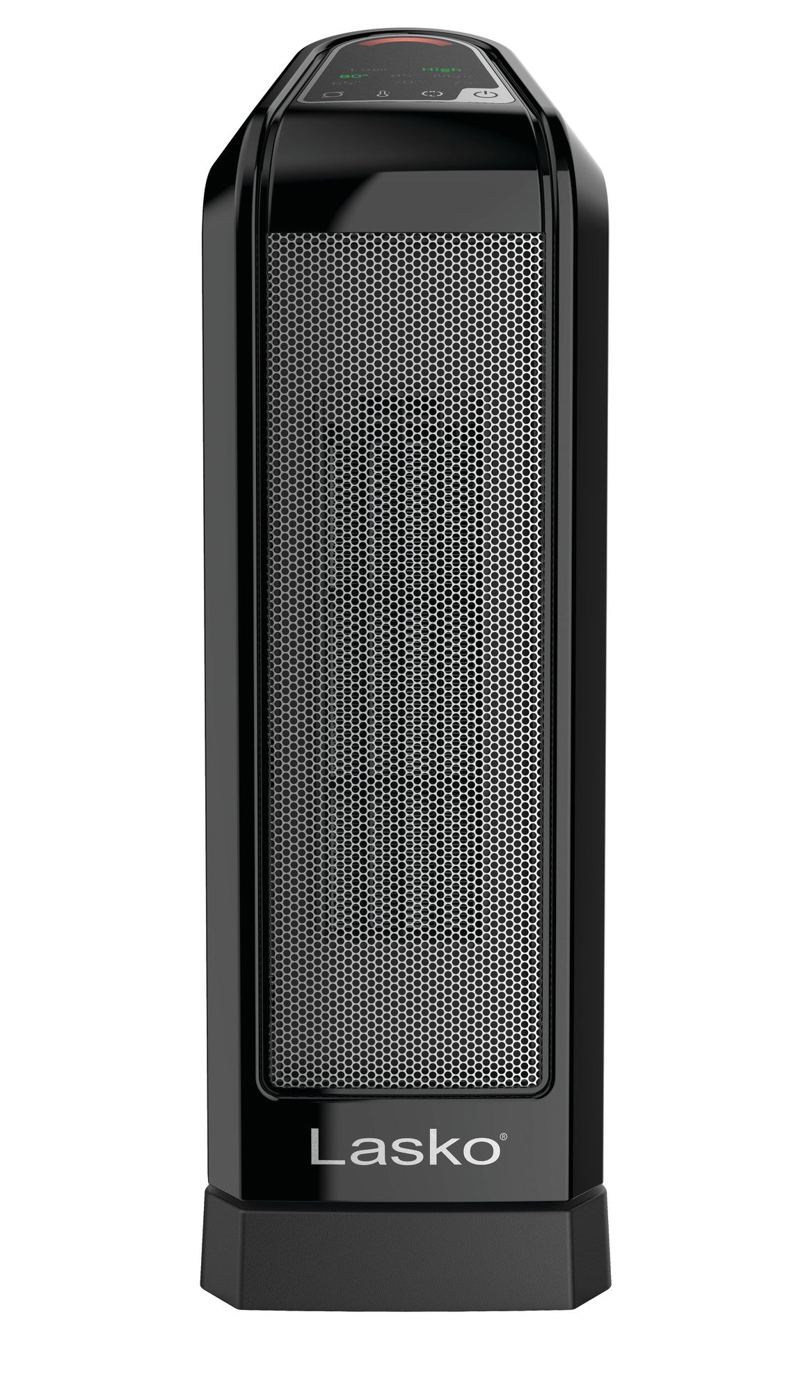 Lasko 1500W Electronic Ceramic Tower Space Heater with Touch Control, CT16558, Black
