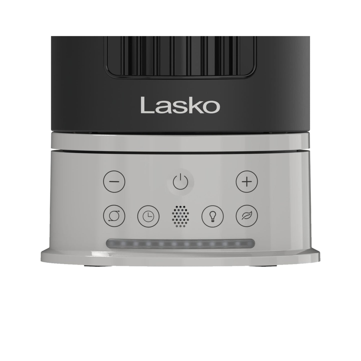 Lasko Pinnacle 15" DC Table Fan: Oscillating, 12-Speed, 15° Tilt, Remote, Black
