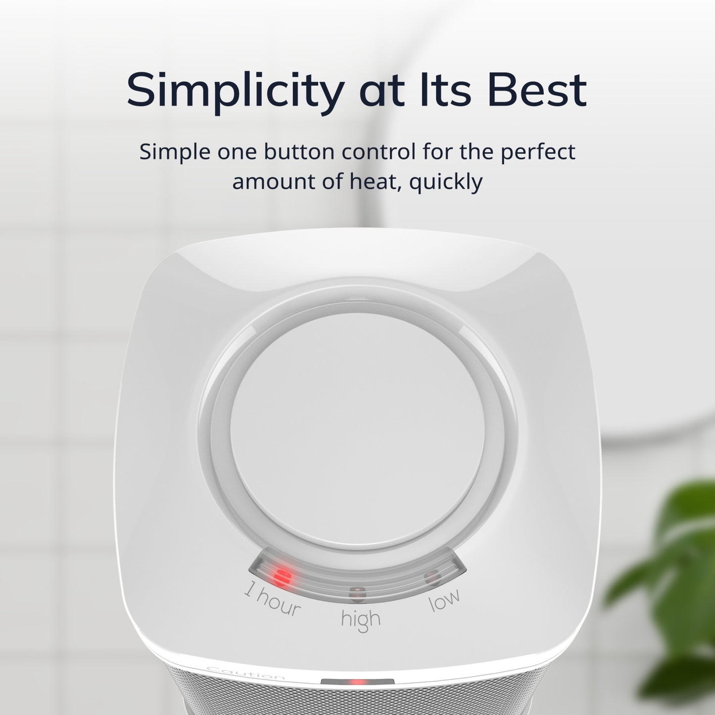 Lasko 1500W Bathroom Space Heater with ALCI Safety Plug and Timer, CD08200, White