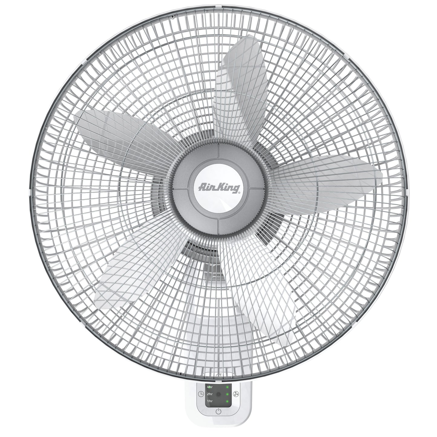 Air King 18" 1/20 HP Commercial Grade Wall Mount Fan (3-speed, remote, timer, white)