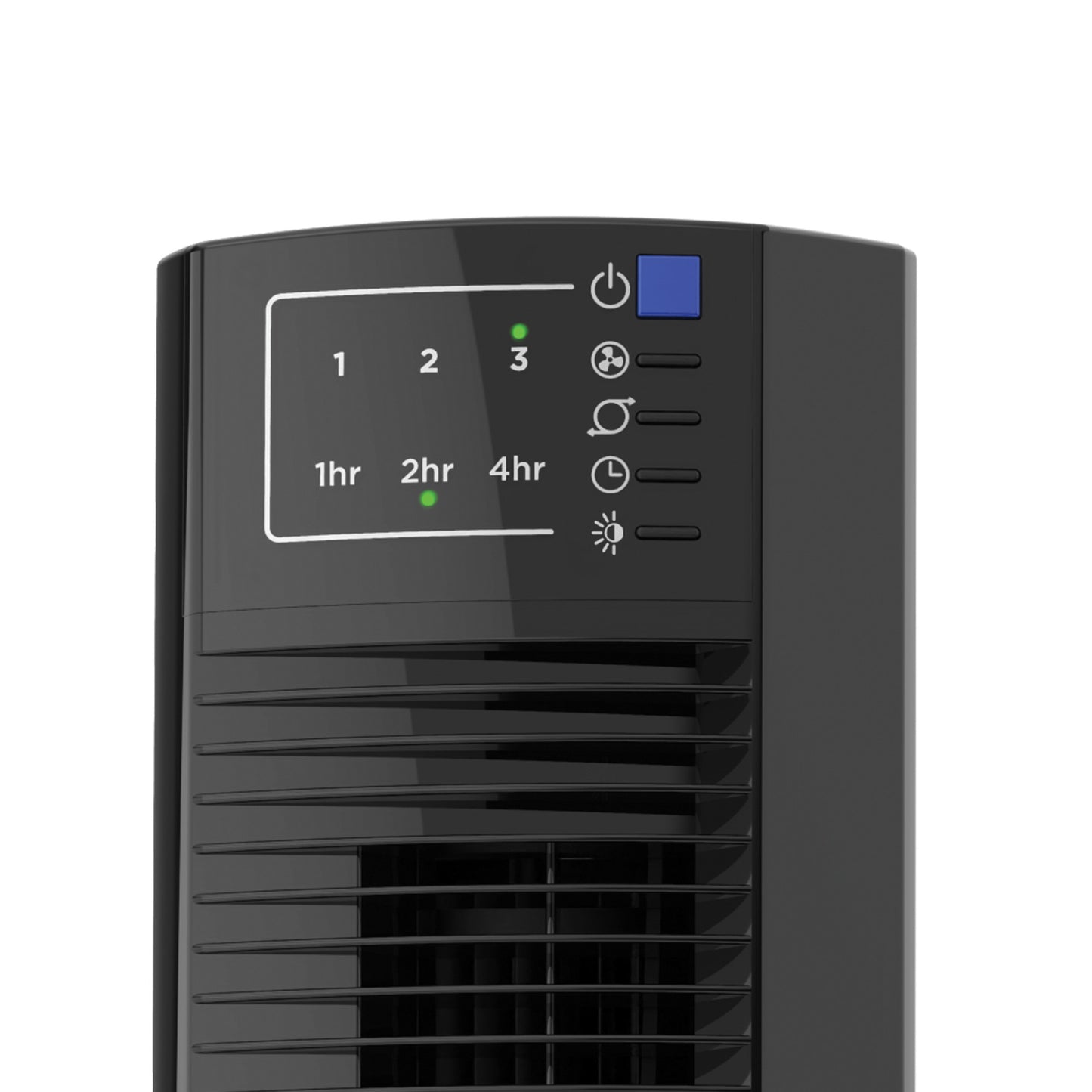 Lasko Wind Tower® Fan with Nighttime Mode and Remote, T36510, Black