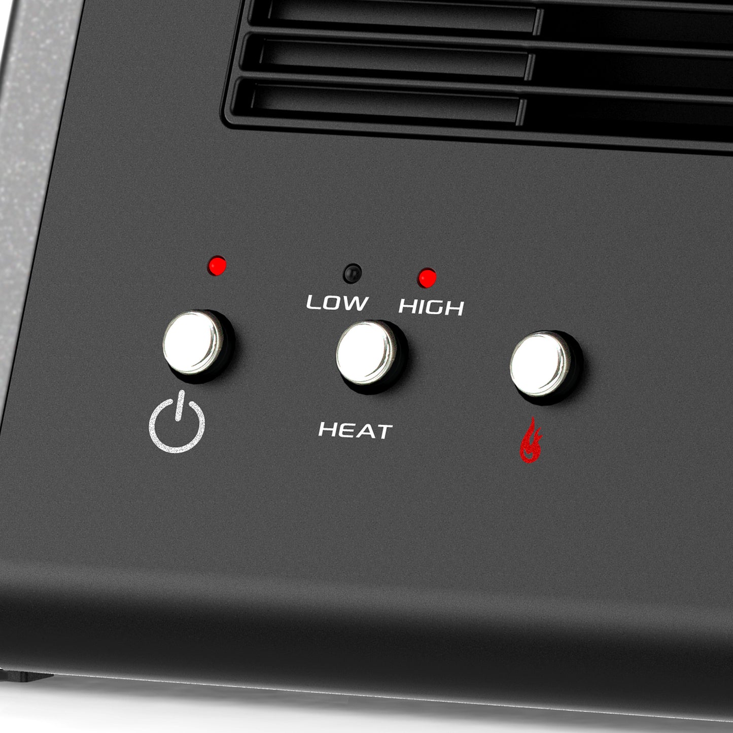 Lasko Portable Electric Ultra Ceramic Fireplace Space Heater, CA20100, Black