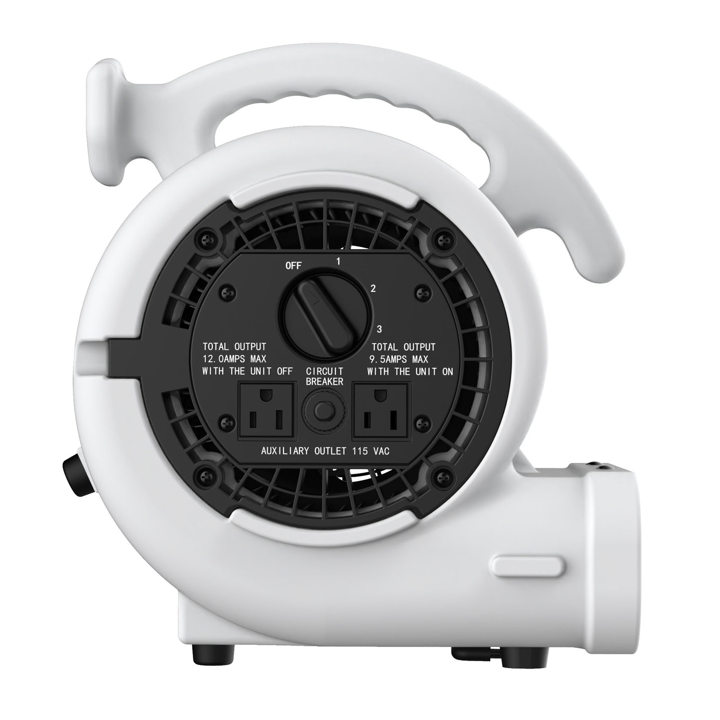 Lasko SF-20-G2 Super Fan Max Multi-Purpose Compact Air Mover, Gray