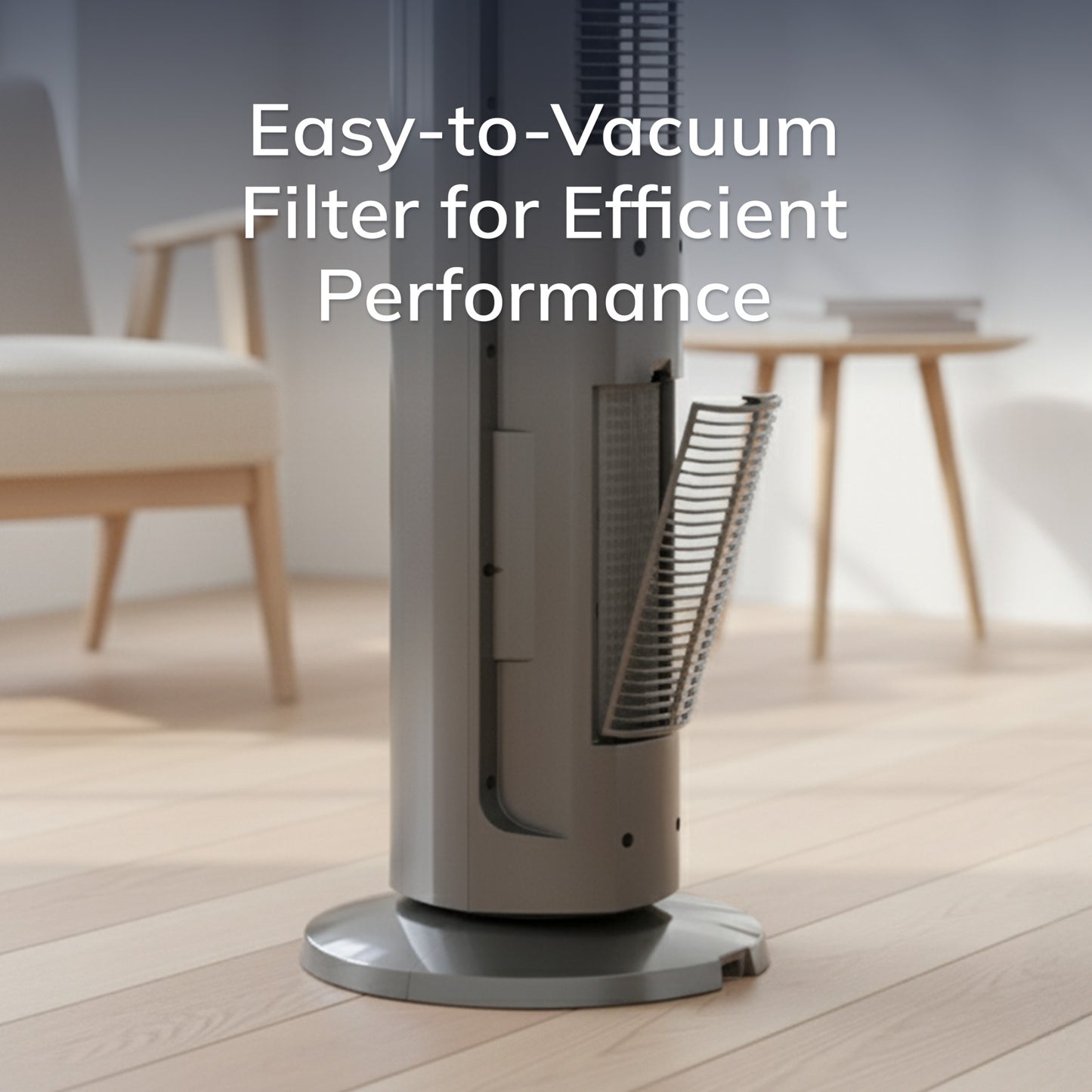 Lasko All Season Tower Fan and Space Heater with Remote, FH515, Black