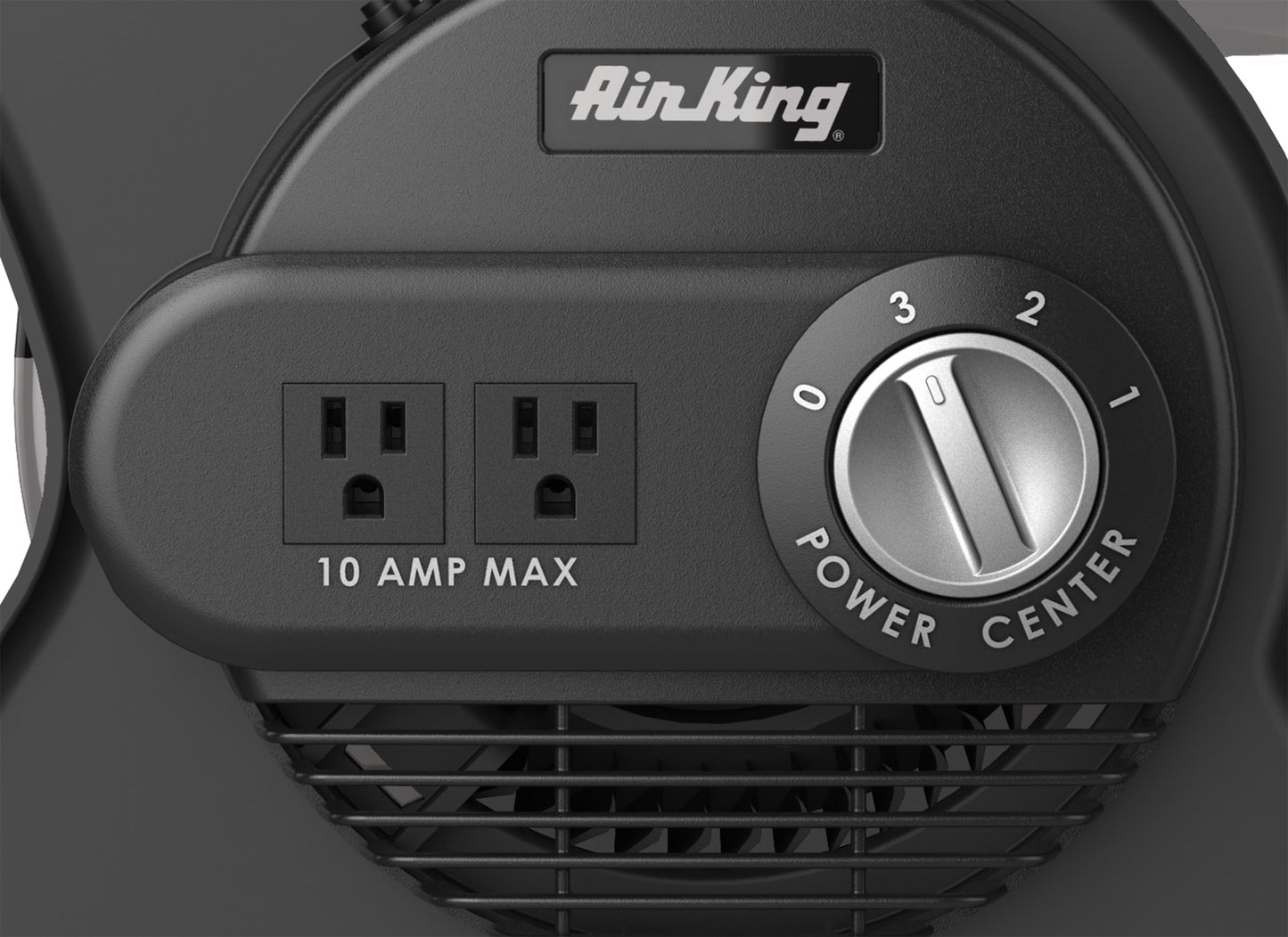 Air King Commercial Grade Pivoting Utility Blower (3-speed, black/gray)